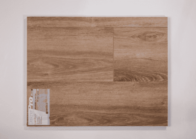 A custom-built wooden plank hanging on a wall in a Southern Utah Valley home.